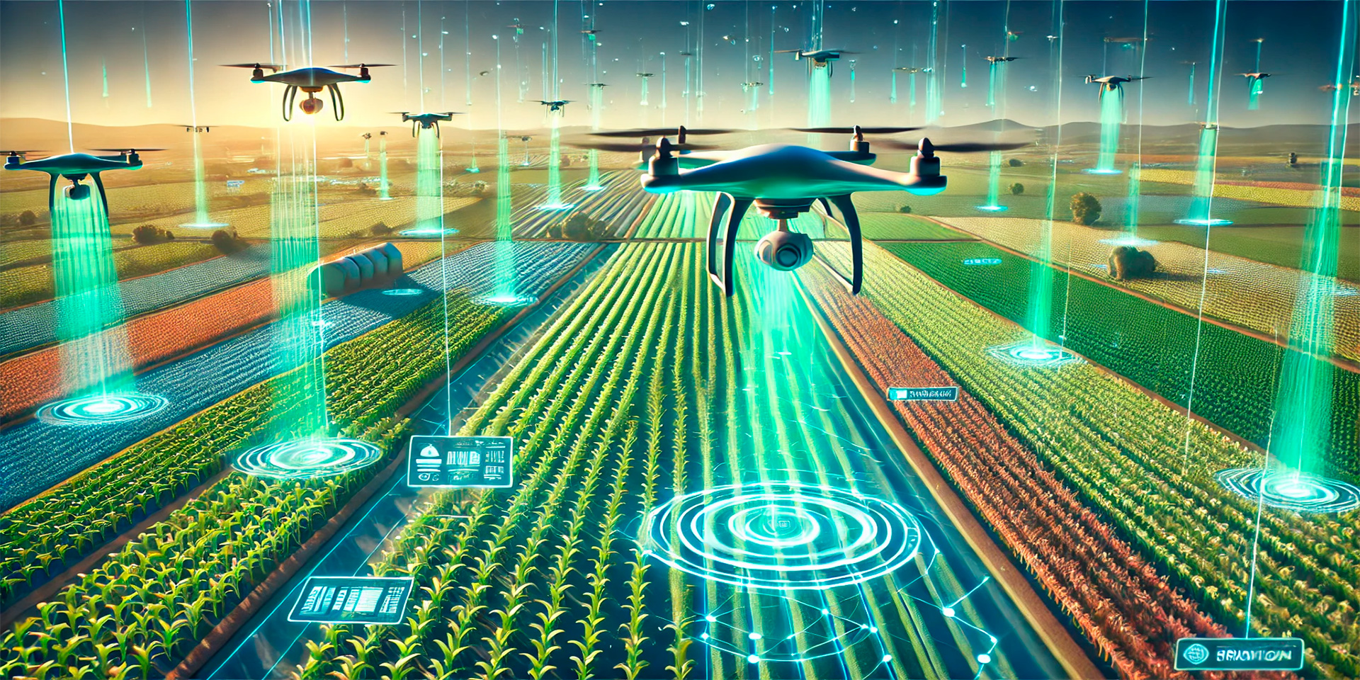 Precision agriculture with drones